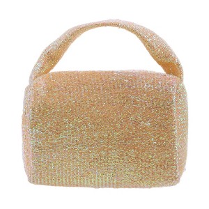 Unique Bargains Women's Sequined Travel Cosmetic Bag 1 Pc - 1 of 3