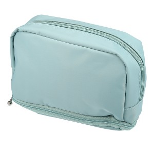 Unique Bargains Women's Travel Cosmetic Makeup Storage Bag 6.89"x2.76"x4.72" 1 Pc - 1 of 4