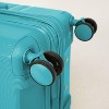 Kumasinova 6Pcs ABS Hardshell Luggage Set,Expandable Travel Suitcase with Lock,18/20/24/28" Carry-On&Checked Spinner Suitcase,Lightweight - 2 of 4
