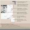 Owl Signature Mat 8x10 Picture Frame – Guest Book Alternative for Weddings, Graduations, or Retirement – Autograph Photo Mat for Signature Board - 2 of 4