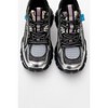 Noi - Black Silver Embellished Sneaker (Women) black silver 5.5 Prologue Shoes - 3 of 4