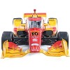 Dallara IndyCar #10 Alex Palou "DHL" Chip Ganassi Racing "NTT IndyCar Series" (2025) 1/18 Diecast Model Car by IXO Models - 4 of 4