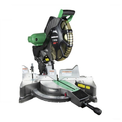 Metabo Hpt C12fdhsm 15 Amp Dual Bevel 12 In. Corded Miter Saw With ...