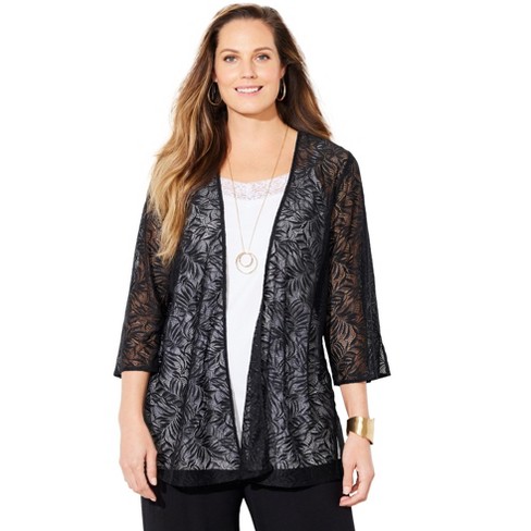 Lace cardigan target deals
