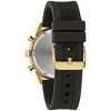 Bulova Men's Sport 6-Hand Chronograph Quartz Watch with Black Silicone Strap, Gold Tone 42mm - 3 of 4