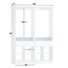 Aheaplus 80'' H Freestanding Closet Organizer with Hanging Rod, Clothes Garment Rack with Drawer and shelves - 4 of 4