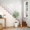 Artificial Olive Tree 5FT, Faux Olive Tree with Pot and Moss, Tall Artificial Plants Indoor - 3 of 4