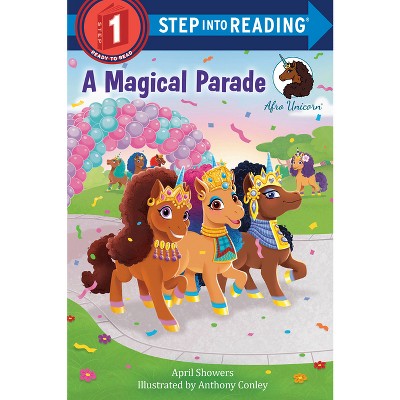 Afro Unicorn: A Magical Parade - (step Into Reading) By April Showers  (paperback) : Target