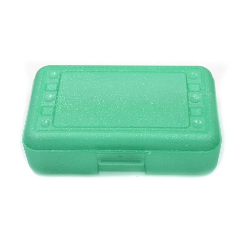 Jam Paper Plastic Sliding Pencil Case Box With Button Snap Red 2166513299 :  Target