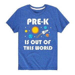 Boys' - Instant Message - Out Of This World Pre K Short Sleeve Graphic T-Shirt - 1 of 4