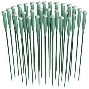 Bright Creations 30 Pack Stem Water Tubes for Flowers with Caps, Extendable Vials for Floral Arrangements, Florist Supplies, 12 In - 1 of 4