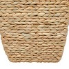 Set of 2 Traditional Sea Grass Storage Baskets - Olivia & May: Wicker Decorative Rectangle, Universal Placement - 4 of 4