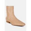 Obita Flared Heel Genuine Leather Boots Women - 2 of 4