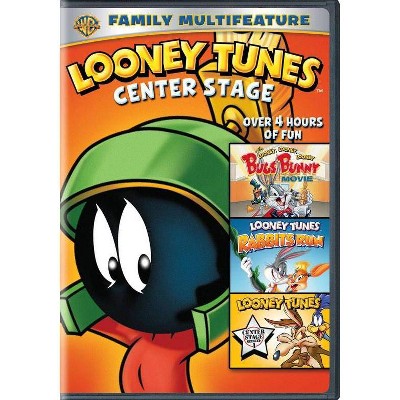 Looney Tunes: Rabbits Run / The Looney, Looney, Looney Bugs Bunny Movie / Looney Tunes Center Stage Volume 1 (DVD)(2019)