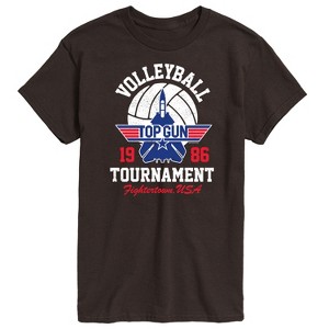 Men's - Top Gun - Volleyball Tournament Short Sleeve Graphic T-Shirt - 1 of 4