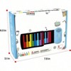 Key Electronic Piano with Roll - Up Design, 8 Tones, Recording, 6 Demo Songs, Built - in Speaker, Toy Rainbow Color - 4 of 4