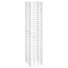 vidaXL Gabion Raised Bed Silver Iron 11.8 x 11.8 x 19.7 in - 3 of 4