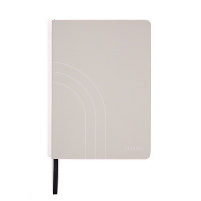Altitude Journal 5.875"x8.25" Regular Warm Gray Debossed Arch