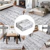 Washable Area Rugs, Soft Low Pile Large Rugs for Living Room Indoor Non-Slip Carpet Vintage Distressed Rugs for Bedroom with Non-Slip Backing - 4 of 4