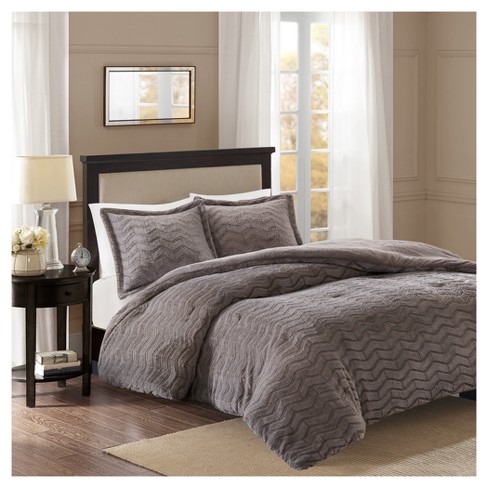 Faux Fur Comforter Mini, California King Bedspreads Target