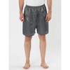 Lars Amadeus Men's Sleepwear Satin Shorts Elastic Waist Lounge Pajama Bottoms - 2 of 4
