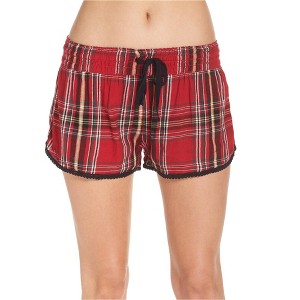 P.J. Salvage Womens Flannel Pajama Shorts - 1 of 1