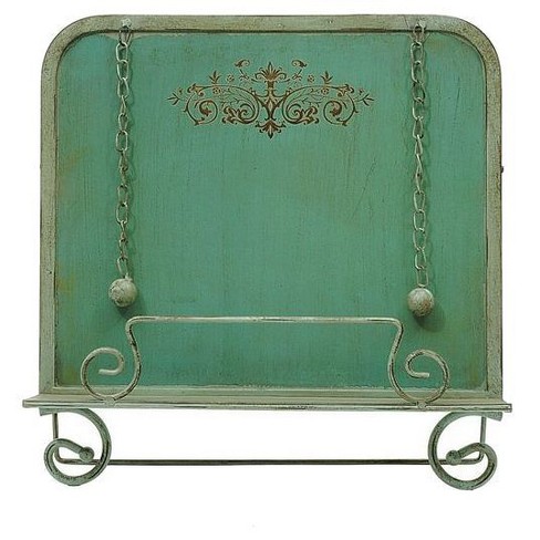 13.5 Metal Book Holder Aqua - Storied Home : Target