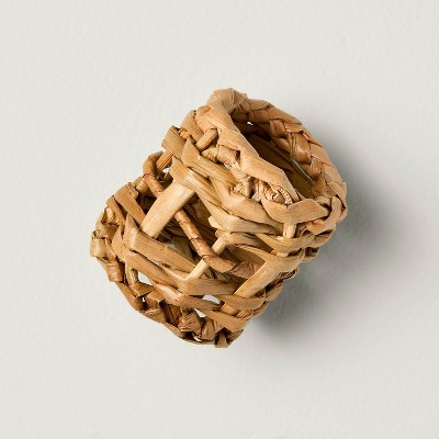 4pc Natural Woven Napkin Ring Set - Hearth & Hand™ with Magnolia