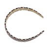 Unique Bargains Women's Classic Elegant Retro Headband Beige Khaki Red 1 Pc - 4 of 4