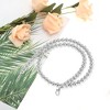 Unique Bargains Faux Pearl Handbag Strap Silver Tone 1 Pc - 4 of 4