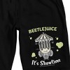 Beetlejuice It's Showtime Men's Black Sleep Pajama Shorts - image 2 of 4