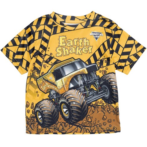 Grave digger t hot sale shirts for toddlers