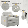 Runesay Oversized Comfy Cloud Sofa Double Cushion Single Sofa with Plush Cushion - 2 of 4