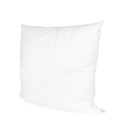 HomeRoots 22" White Cotton Throw Pillow Insert