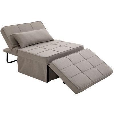 Homcom 4 In 1 Design Convertible Sofa, Homcom Sofa Bed Chaise Lounge