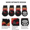 Unique Bargains  Dogs Cats Socks Non-Slip Indoor Paw Protection 4 Pcs - 2 of 4
