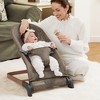Grungis Ergonomic Baby Bouncer,Foldable Baby Bouncer Seat with 3 Height Adjustments,Portable Newborn Rocker for Babies 0-6 Months Mesh - 2 of 4