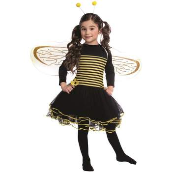 Dress Up America Bumblebee Dress Costume for Girls