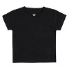 Gerber Baby & Toddler Boys' Short Sleeve Pocket Tees, 3-Pack, Neat Neutrals, 0-3 Months - 2 of 4