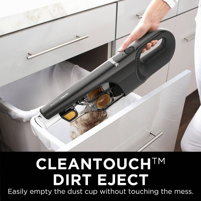 Black Cordless Handheld Vacuum with HEPA Filter for Pet Hair