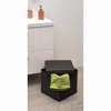 Evideco French Home Goods Versatile 2-in-1 Pouf & Storage Box – Available in 3 Colors and 2 Sizes - image 2 of 4