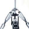 SEVOBAL Drum and Percussion Accessories, Professional Drum Hi-Hat Cymbal Stand with Adjustable Pedal Control, Silver, 24.21"*4.72"*3.94" - 3 of 4