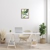Stupell Industries Expressive Palm Leaf Linework Floating Frame Canvas Art, Brown, 17" x 21" - 3 of 4
