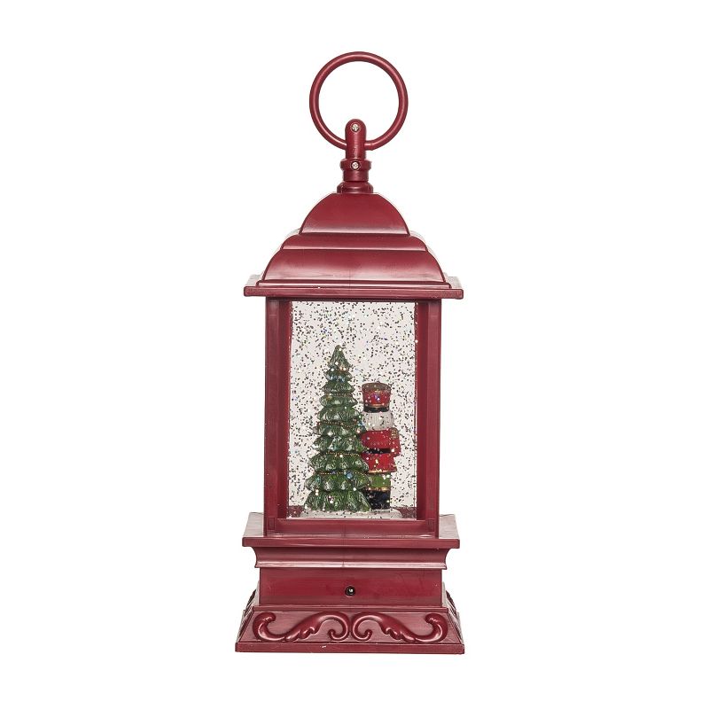 Transpac Artificial 9.5 in. Multicolor Christmas Light Up Water Filled Nutcracker Lantern, 4 of 6