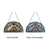 Chloe Lighting CH1P442GV24-GPN Victorian Copper-Foiled Black Window Panel - 3 of 4
