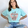Simply Sage Market Women's Take Me To Nashville Winged Guitar Short Sleeve Garment Dyed Tee - 2 of 2