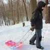 Emsco ESP 37" Dayglow Sno Sprint Racer Sled - Bright Neon Colors Glow in Sunlit Snow - 3 of 4