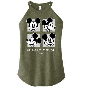 Women's - Disney - Mickey & Friends Graphic High Neck Tank - 1 of 3
