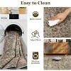 coucheta Multi-size Washable Vintage Boho Area Rug for Living Room, Distressed Large Soft Non-Slip Oriental Throw Carpet, for Bedroom, Dining Room - 3 of 4
