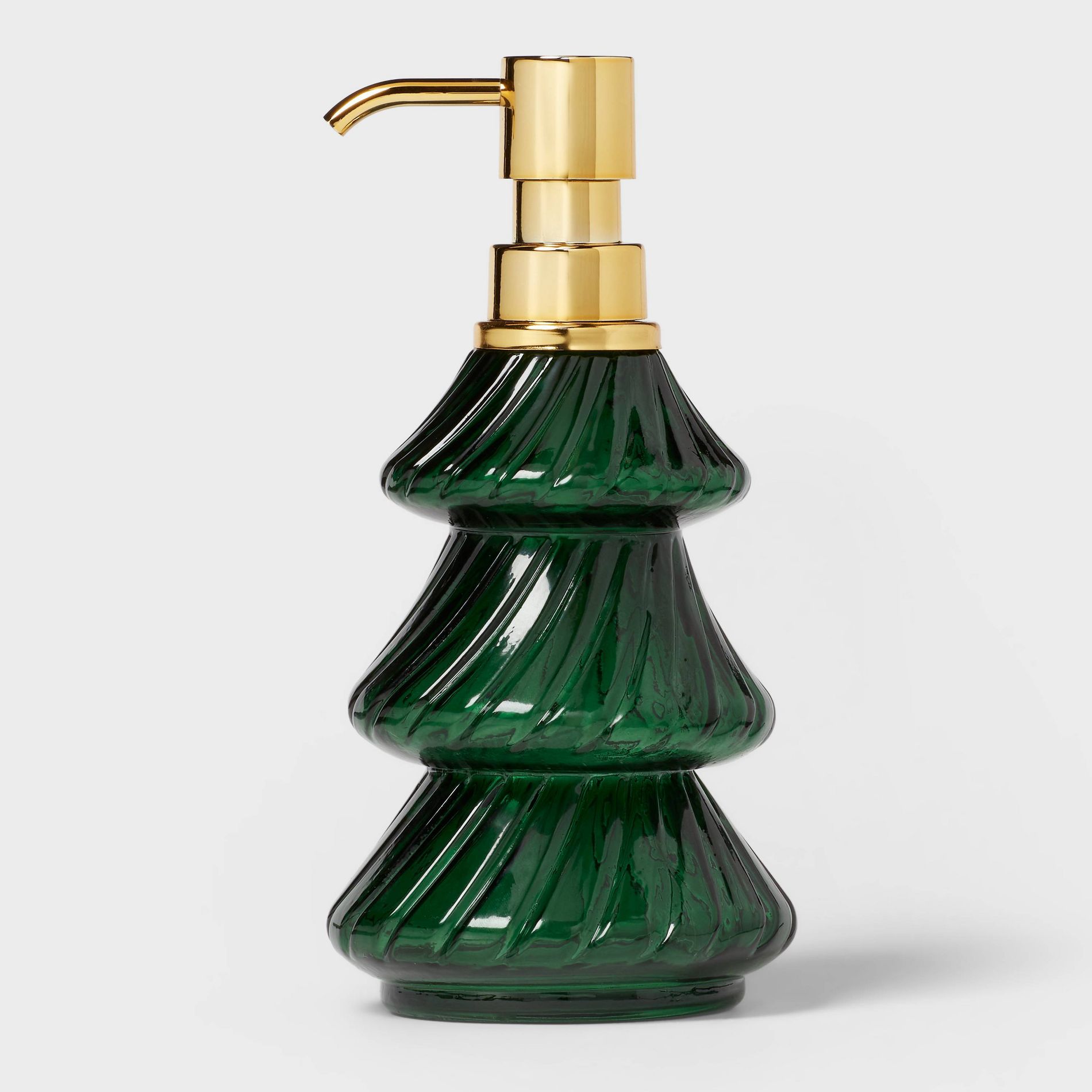 Tree Glass Soap Dispenser Green - Threshold™